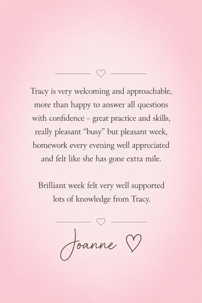 Joanne tesitmonial